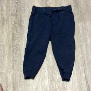 Kids Navy Blue Jogger Pants